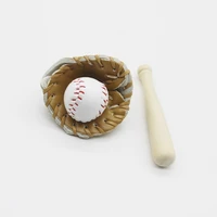 Lovely Sports Baseball Bat And Ball Set Newborn Baby Photoshoots Props Children Posing Studio Accessories for Newborn X90C 5