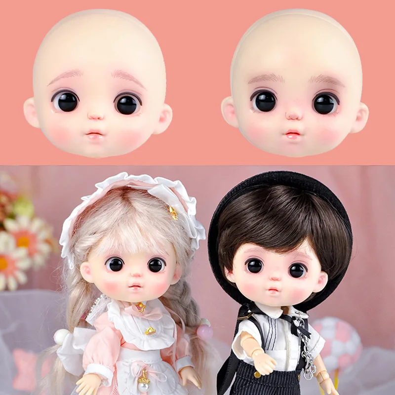 YMY Head OB11 Cute 1/12BJD Makeup Doll Head Joint Doll Head DIY Boy