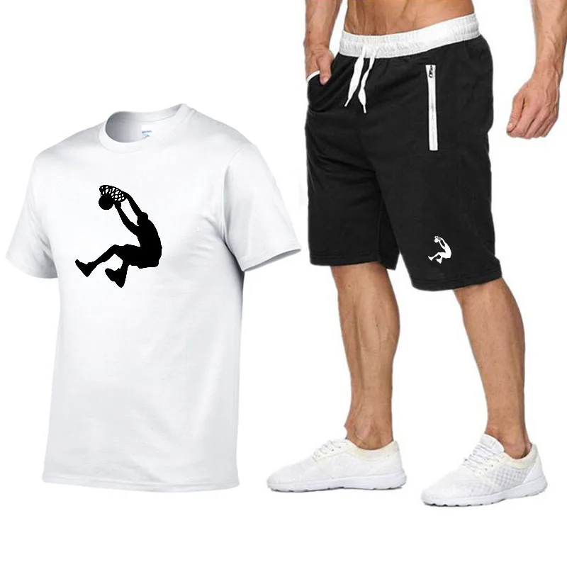 Wayleb Joggingpak voor heren, sportpak, 2-delig, zomer, sportkleding