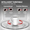 op Microwave with Smart Sensor, 6 Menus, Auto Defrost, ECO Mode, Mute Option & 16.5" Position 6