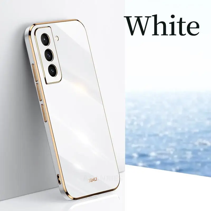 Elegant Plating Silicone Ring Holder Stand Phone Case