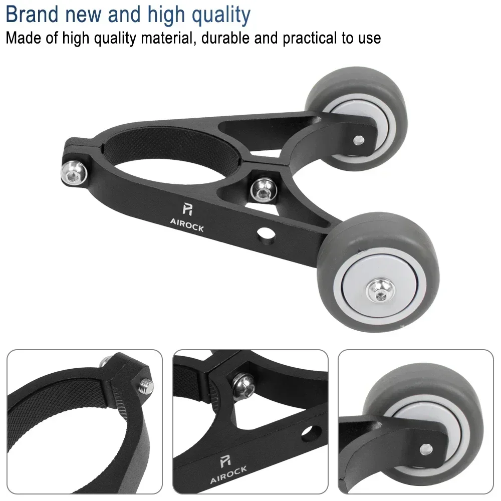 Description Picture 3 of itemFor Ninebot F40 F20 E-Scooter Auxiliary Small Wheel Handstand Inverted Folding Bracket for Iconic Brand M365/Pro/Pro2/1S/Mi3/4 Lite