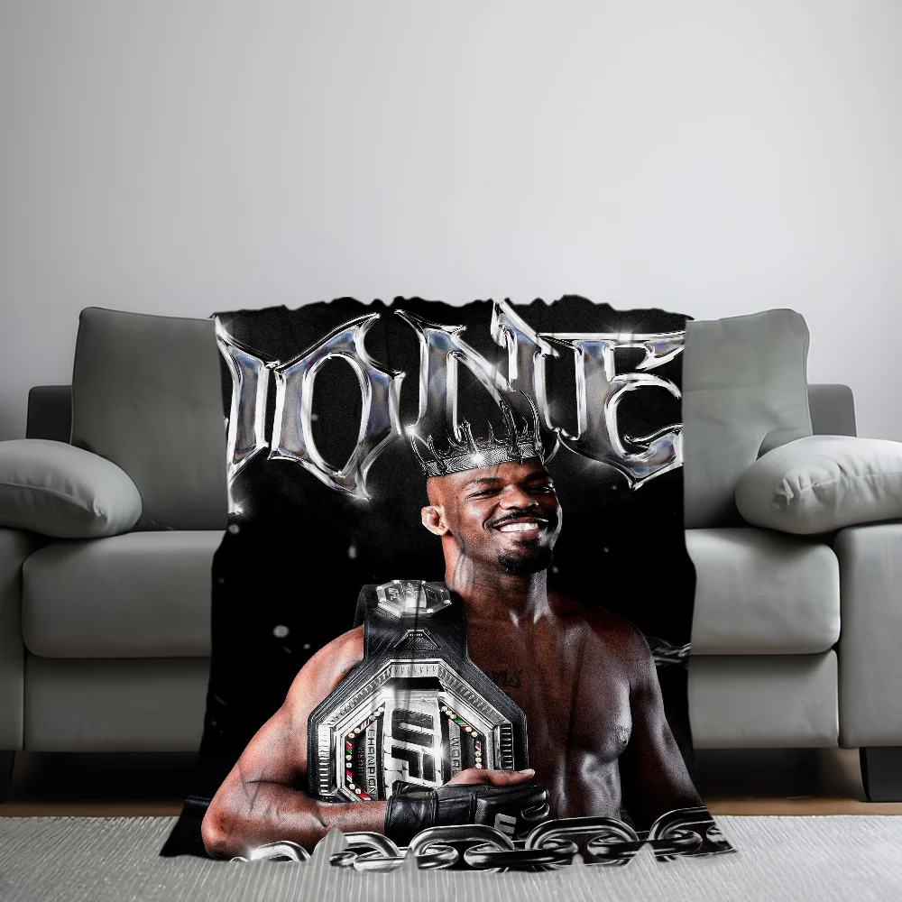 J-Jon J-Jones U-UFC Blanket Skin friendly comfort warm soft plush blanket suitable sofa living room office bedroom 2