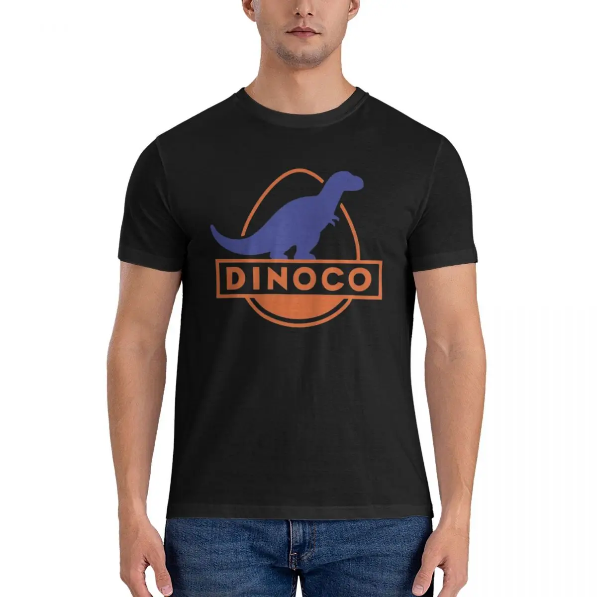 

100% хлопок Dinoco (автомобили) Футболка мужская мода оверсайз футболка мужские летние рубашки с круглым вырезом топы