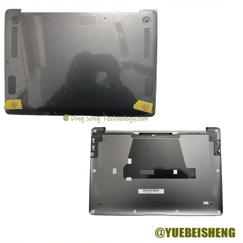 

YUEBEISHENG New/Org For ASUS UX530 UX530U U5100U Bottom Base case Bottom Cover Gray,Metal 13NB0EG1AM0401