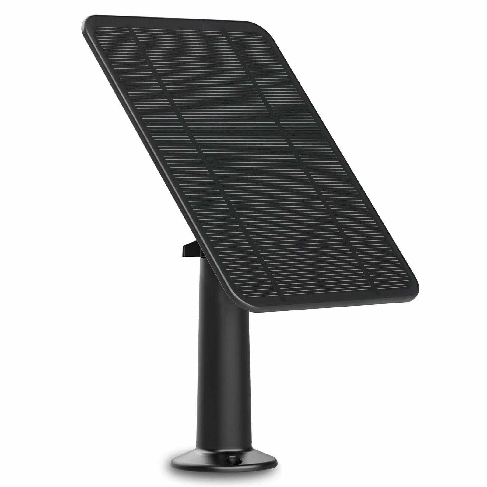 4W Solar Panel Charging for Arlo Essential Spotlight / XL Spotlight cable mount (Black)