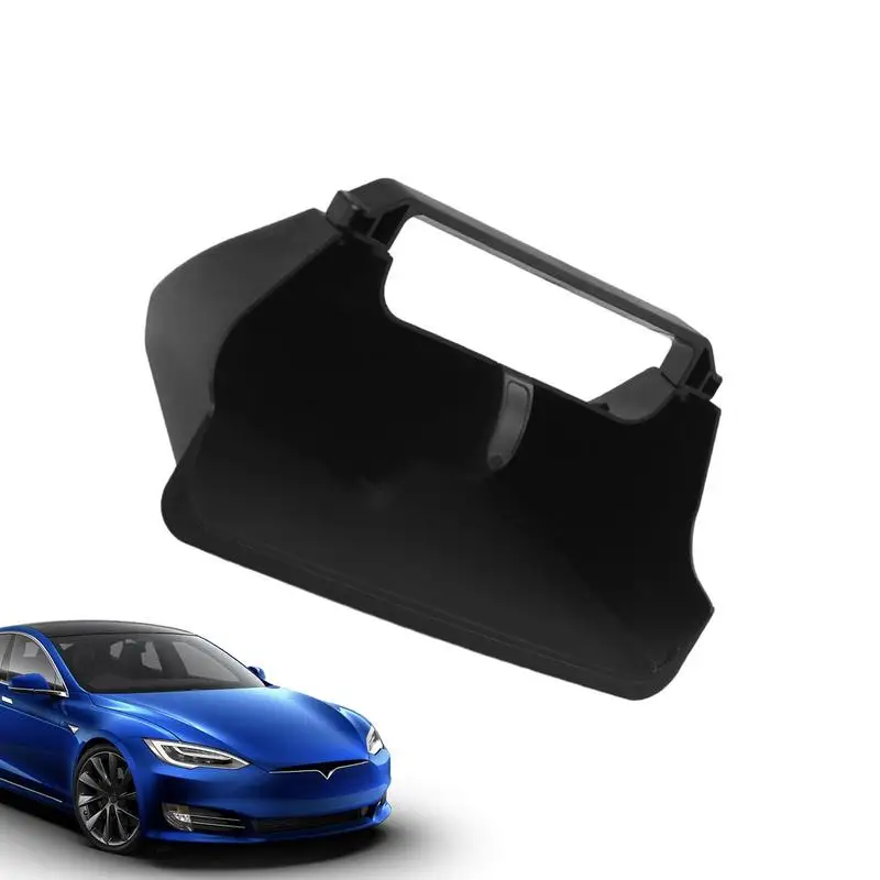 

Teslass Model Center Console Storage Box Central Armrest Center Console Cup Holder Behind Screen Tray Dashboard Tissue Holder