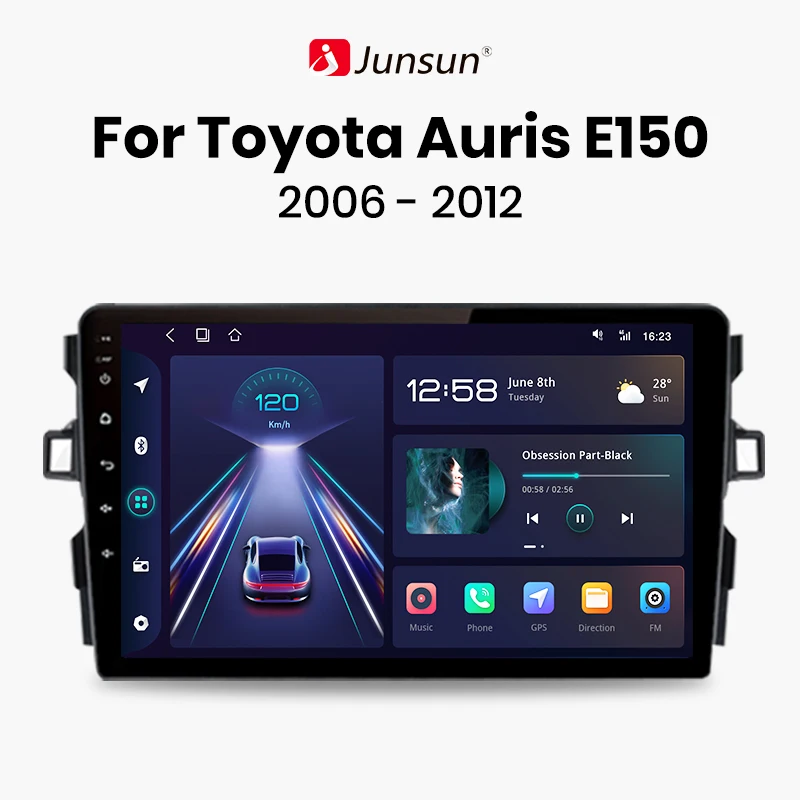 Toyota Auris | Autoradio | 2013 t/m 2018 | Android 14 | Apple CarPlay Toyota Auris | Autoradio | 2013 t/m 2018 | Android 14 | Apple CarPlay