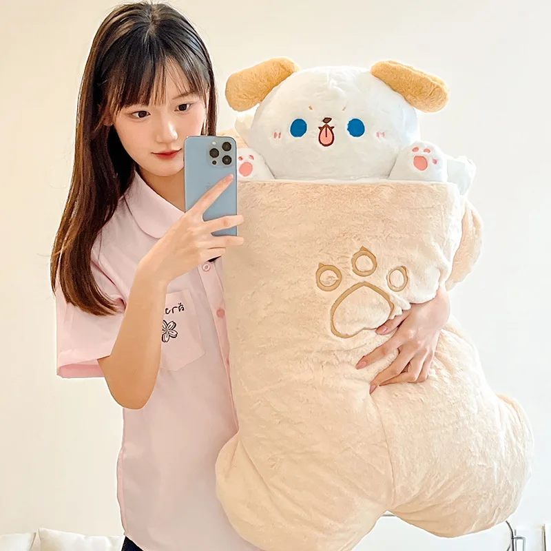 

Taiyaki Plush Toys Kawaii Cat Dog Rabbit Furry Soft Stuffed Animal Plushie Dolls Cushion Pillow Lovely Soft Doll For Kid Girls
