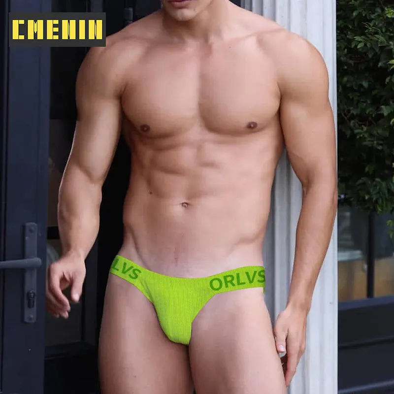 

CMENIN 2022 New Cotton Sexy Man Underwear Brief Men Underpants Low Waist Slip Gay Panties Jockstrap Men's Briefs Bikini