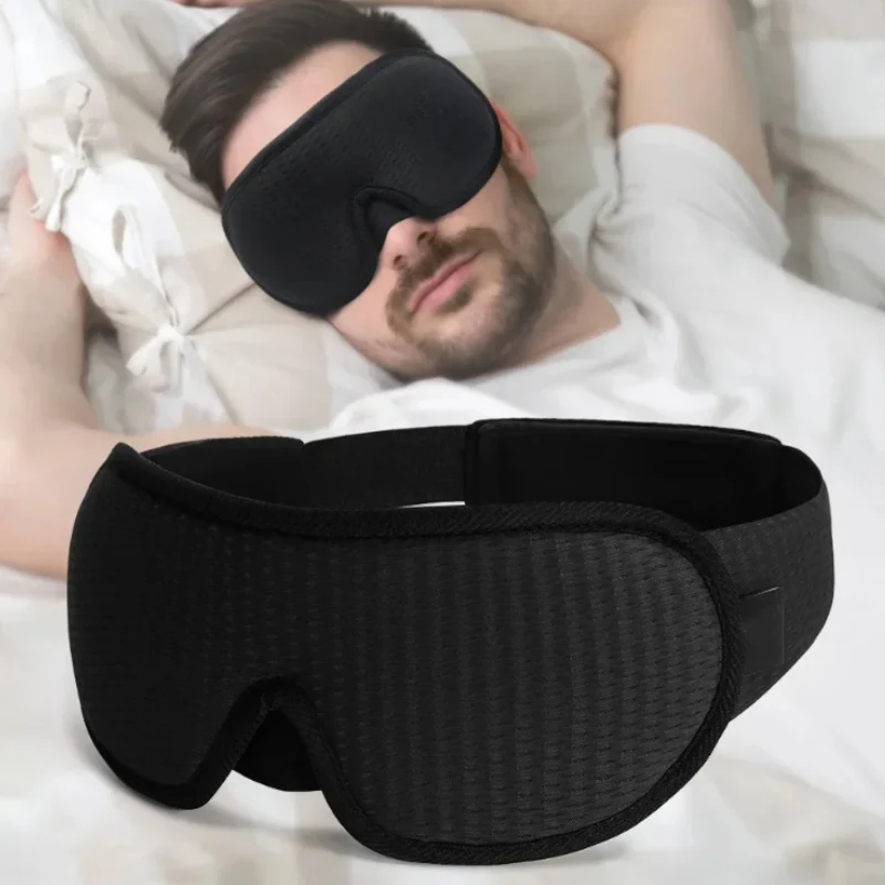 3D Sleeping Mask 100% Blockout Light Sleep Mask For Eye Soft Eye Mask for Travel Eyeshade Night Breathable Blindfold Slaapmasker