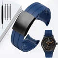Blue black buckle