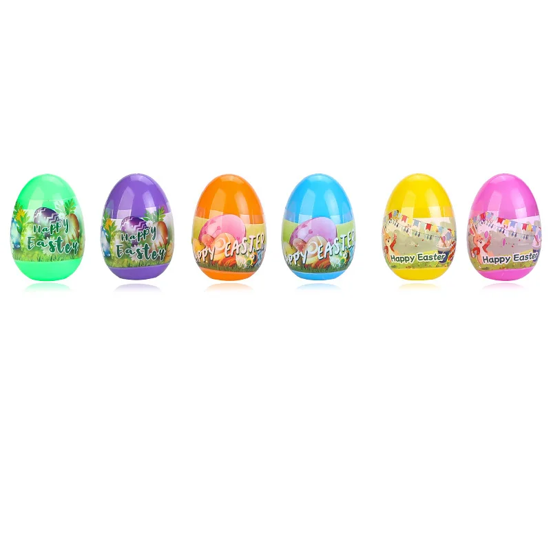10Pcs Mini Cute Easter Twister Egg Surprise Egg Toys Creative Kids Easter Birthday Party Raffle Twister Toy Small Toy Inside