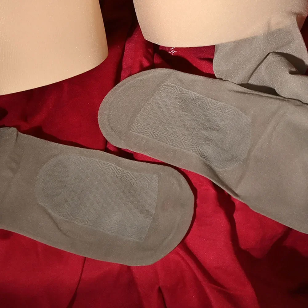 Men's Pantyhose Leggings Sexy See Through Bulge Pouch Socks Sleepwear Elastic Transparent Ultra Thin Man Body Stockings