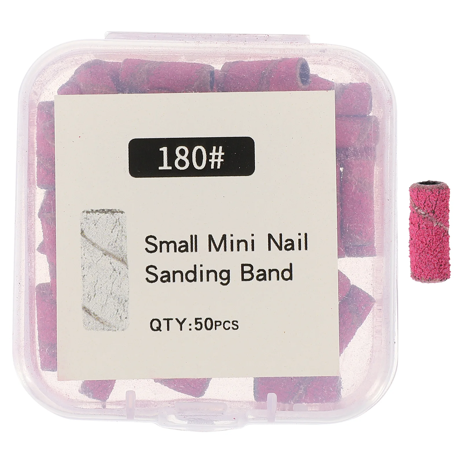

50 pcs Nail Sanding Bands Manicure Nail Sanding Bands Small Nail Sanding Bands for Nail Drill Bits