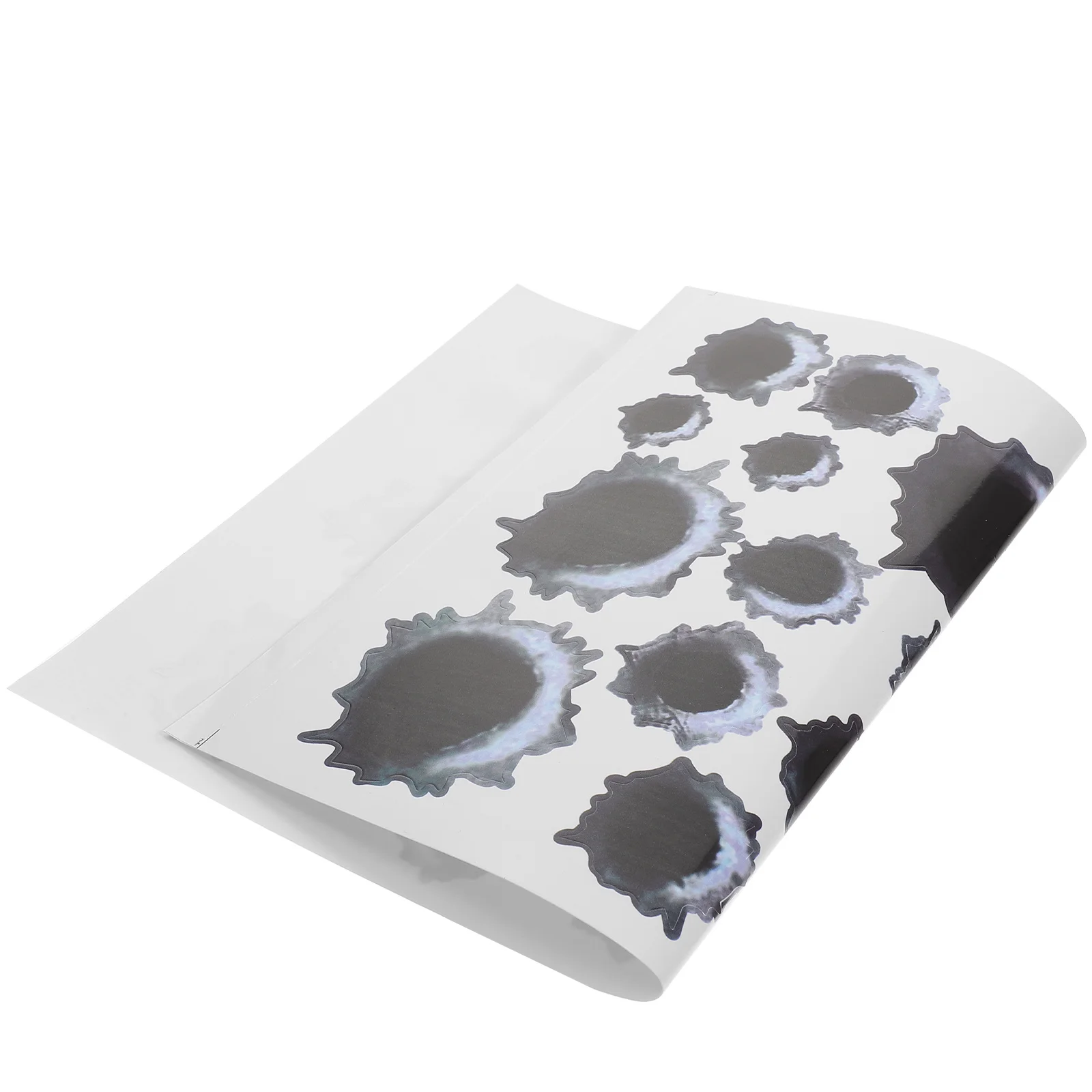 

Автомобильная наклейка с царапинами, декоративная Реалистичная пуля с отверстием, индивидуальная креативная Водонепроницаемая наклейка, Чехол для автомобильного декора