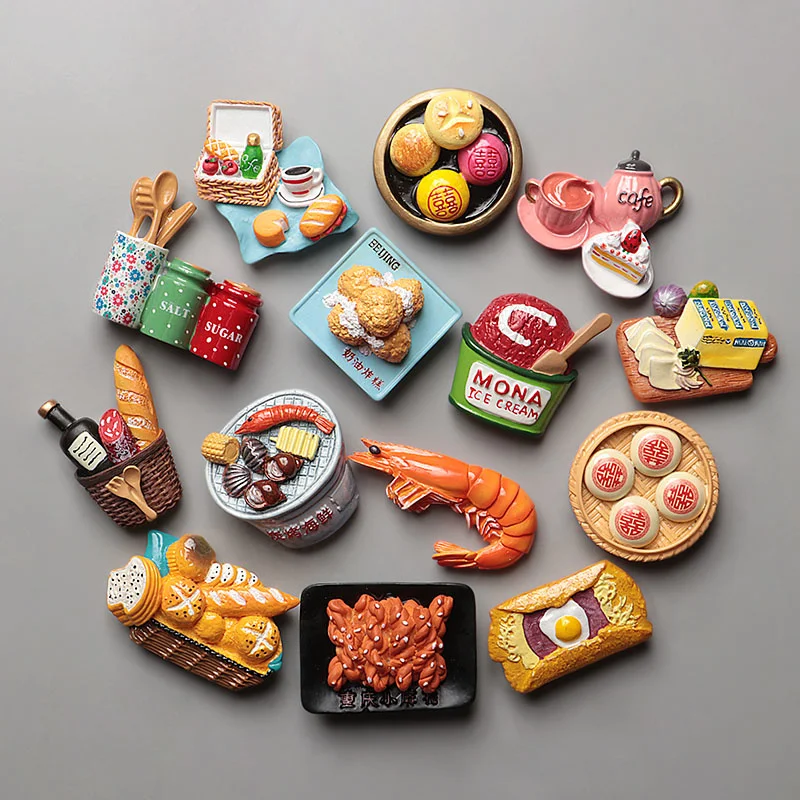 Refrigerator Decoration Fridge Decor Kitchen Souvenir Fridge Fridge