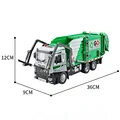 Garbage Truck Green