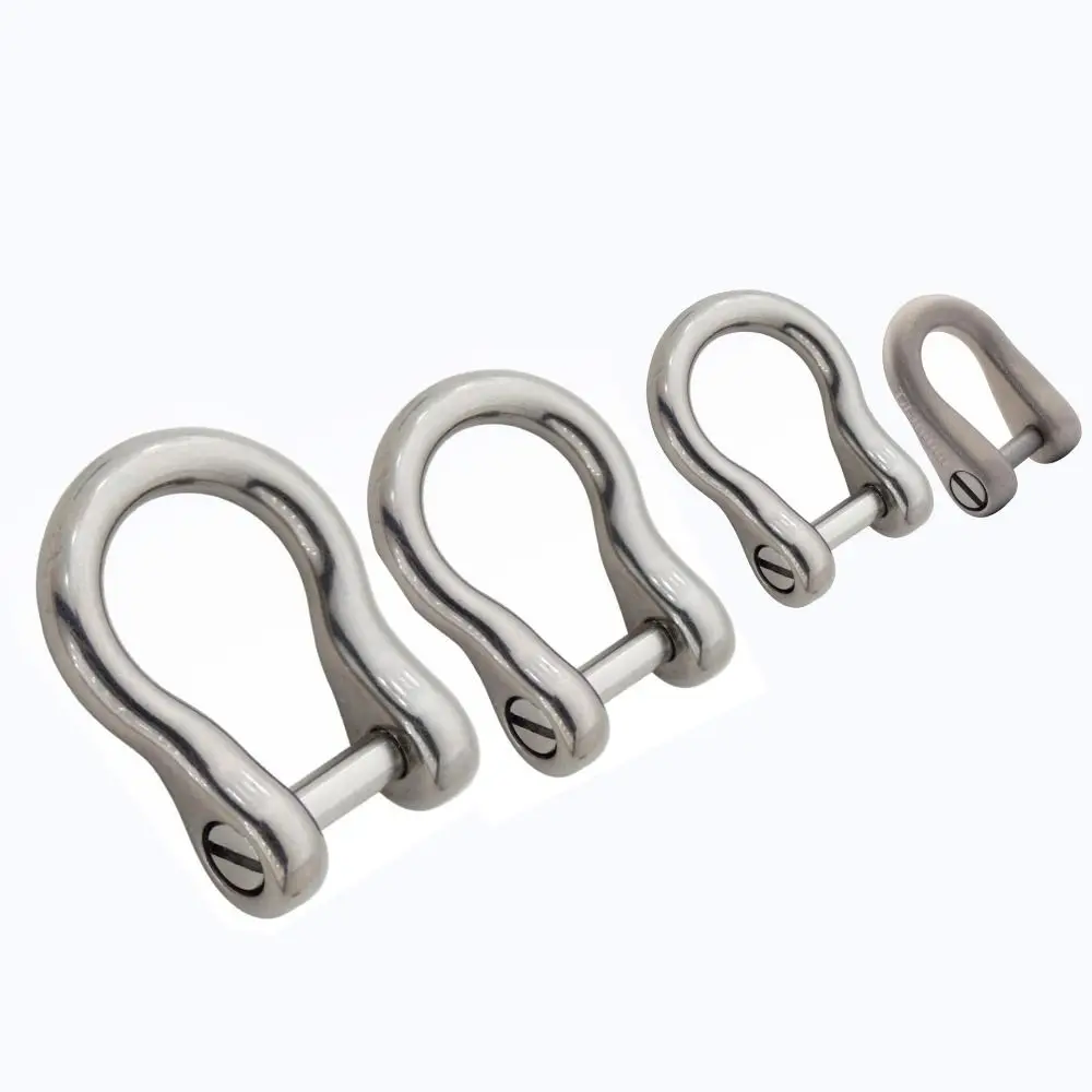 Premium Titanium Alloy Horseshoe Buckles - Versatile Outdoor Keychain Hooks