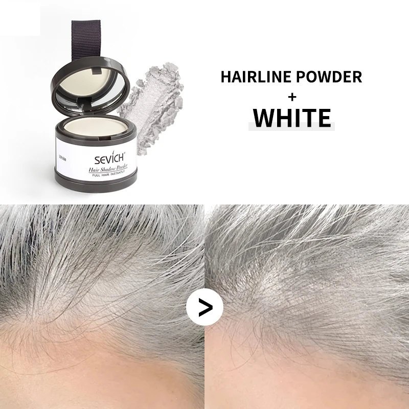 thumbnail image 1 of Polvo para la línea del cabello a prueba de agua en el color del cabello Control de bordes Sombra de la línea del cabello Maquillaje Corrector de cabello Cubre raíces Unisex Al instante, 1 of 5