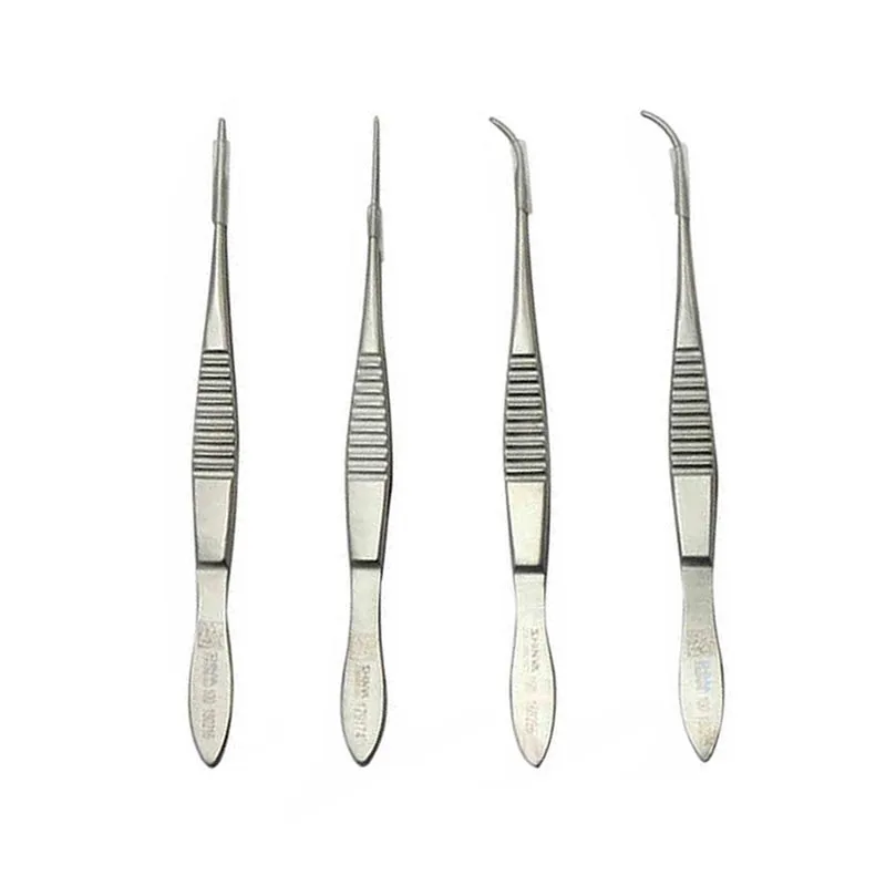 

Ophthalmic Forceps Curved Straight Tweezers Ophthalmic Eye Instrument Stainless Steel