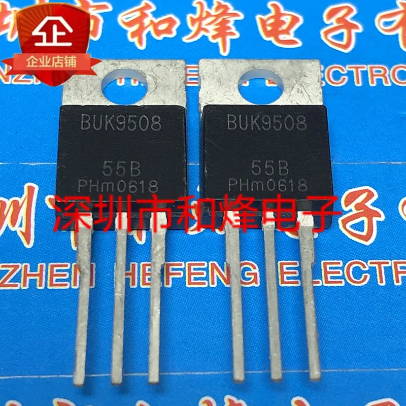 

30pcs original new BUK9508-55B TO-220 55V 75A