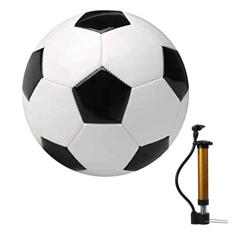 

Size 5 Soccer Balls Classic Soccer Ball Set - Includes Sizes 5 With Pump Needle Perfect For Training, League Games&Gift Durable