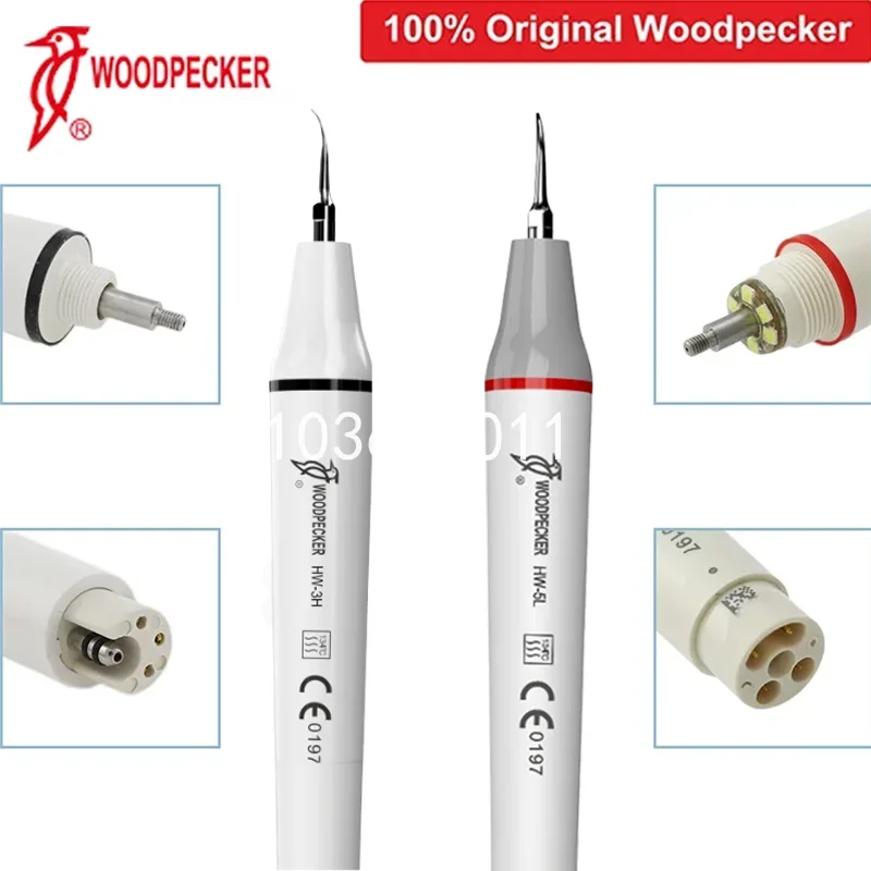 

Woodpecker Dental Ultrasonic Scaler Handpiece Ultrasound dental Scaling Handle HW-5L/HW-3H/EMS for Ultrasonic Scaler cleaning