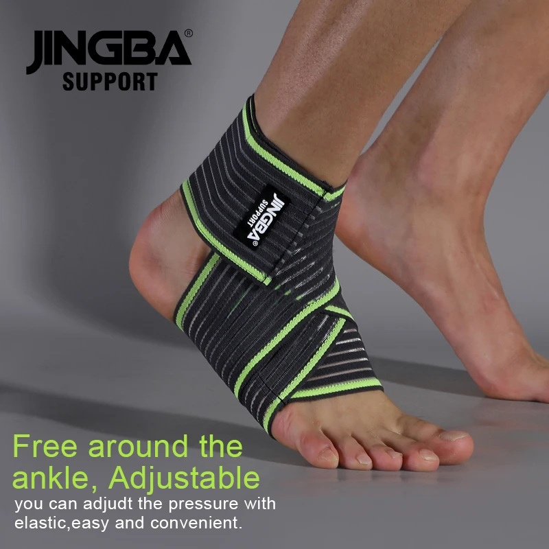 Ankle Bandage 1PCS Professional Sports Strain Wraps Bandages Elastic Ankle Support Pad Protection Ankle Bandage Guard Gym Protection