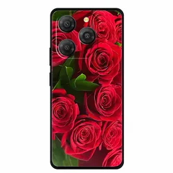 Sleek Black Silicone Shockproof Case - Premium Soft Back Cover for Blackview Shark 9 (B06.CH.105)