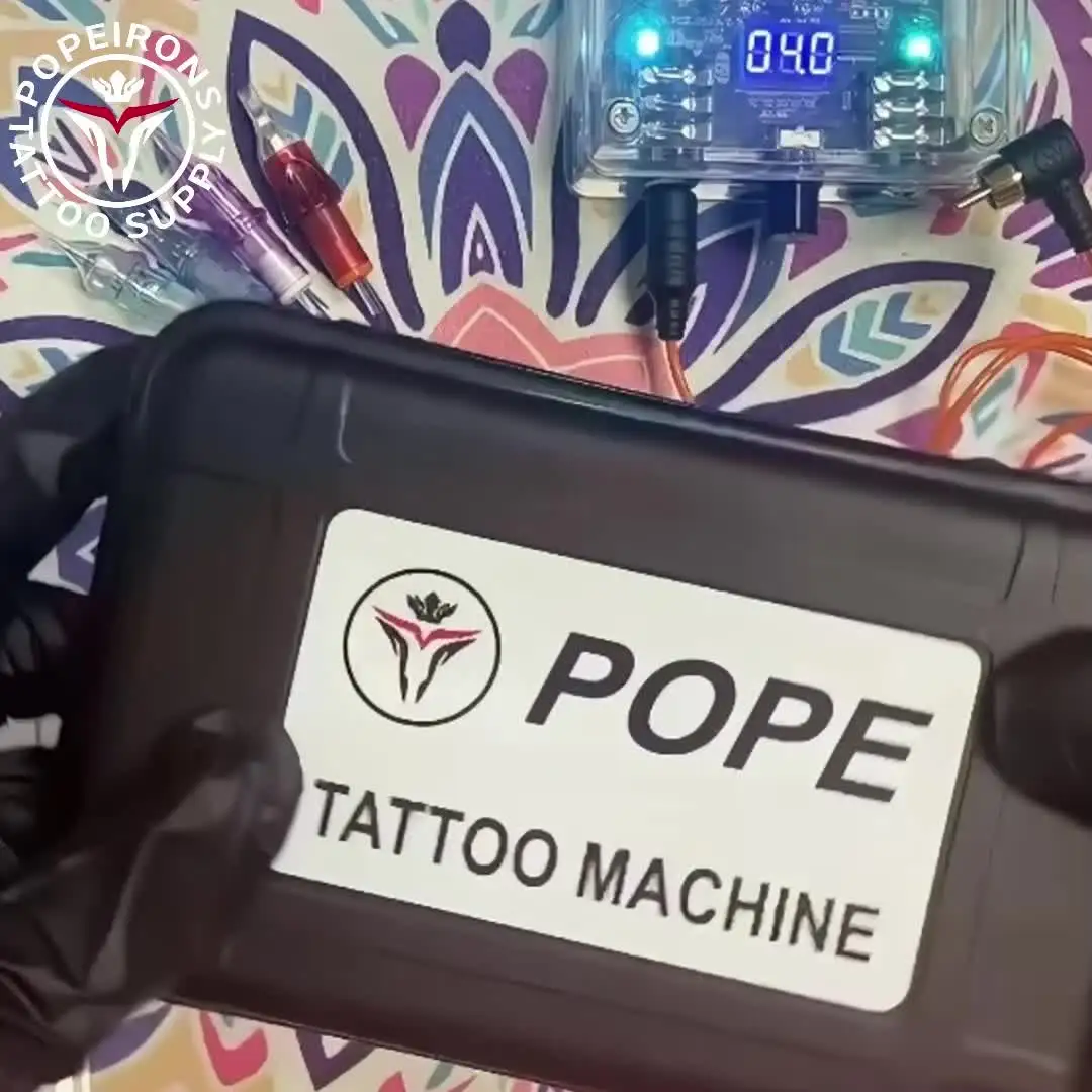 POPEIRONS Brand Rotary T3x Tattoo machine Adjustable Stroke 2025