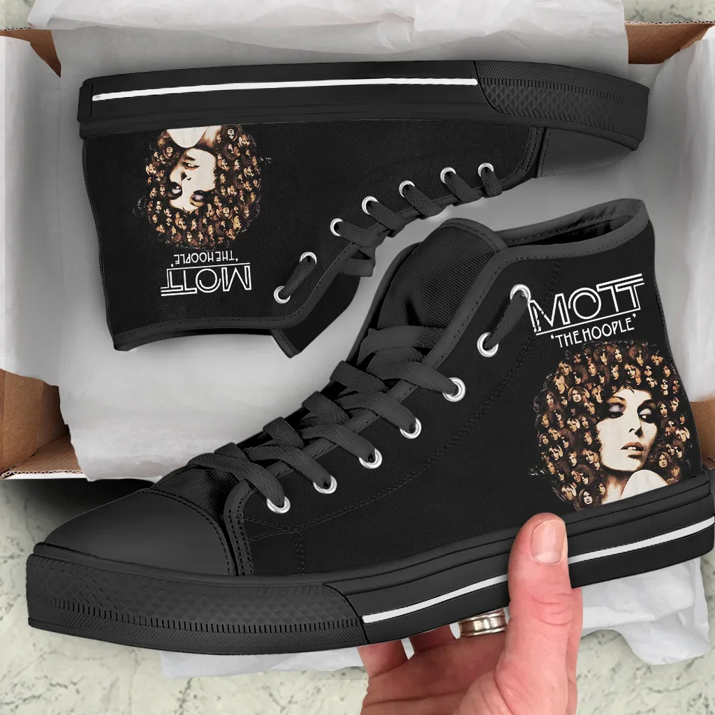 Hot Cool Fashion Pop Funny New Summer The Hoople High Quality Sneakers Casual Shoes Men Women High Top Classic Board Shoes