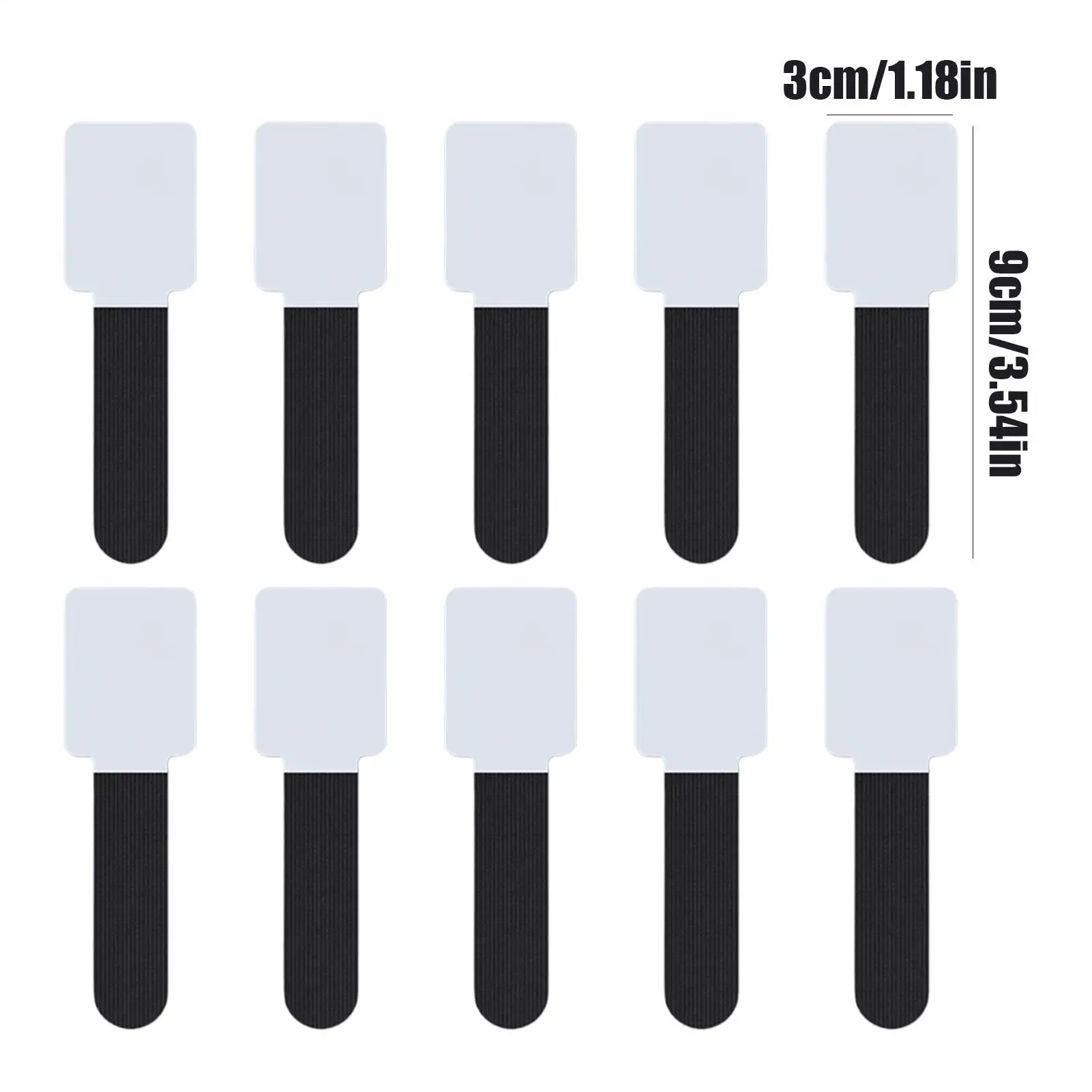 Cable Ties Reusable 10 Pieces Adjustable Straps Cord Ties Organizer For Family Student Indoor Home Office Kitchen Workshop Under