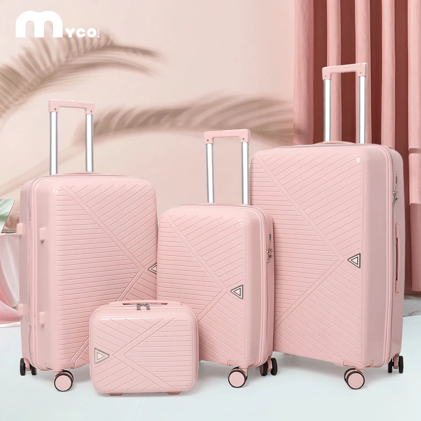 2025 New Large-Capacity and Durable Luggage Aluminum Alloy Men's and Women's Carry-On Boarding Suitcase Set Multiple Pieces