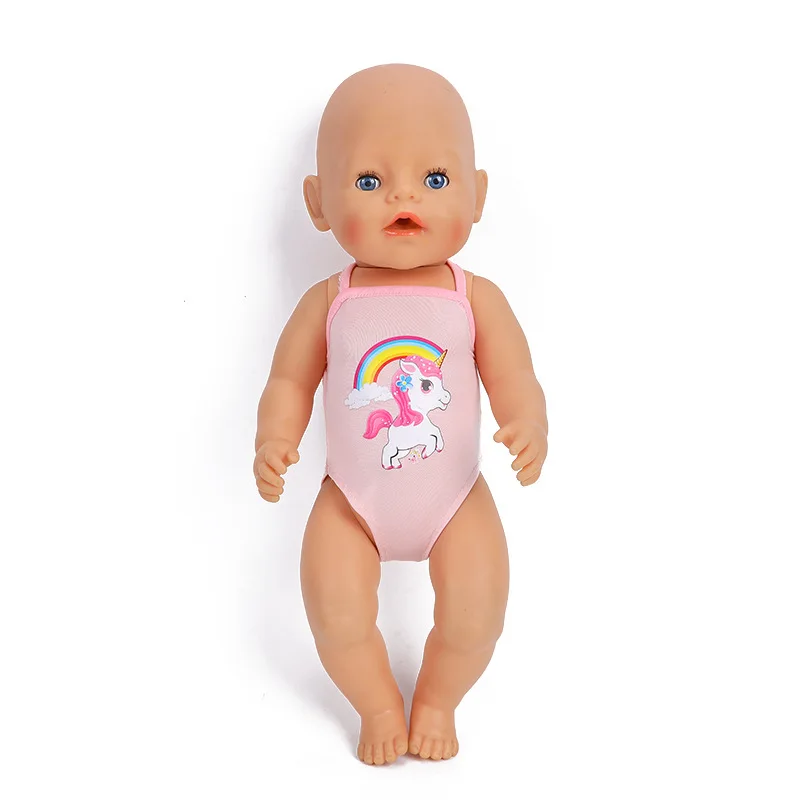 Bikini Clothes Fit For 43 cm Baby Doll 17inch Reborn Doll Accessories doll clothes doll accessories doll clothes accessories