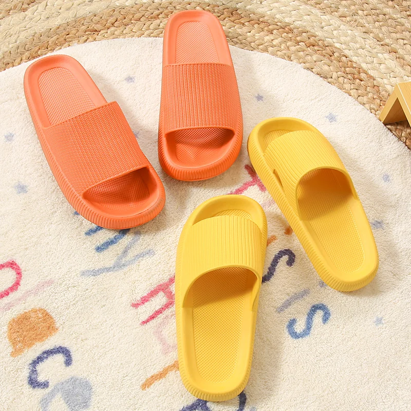 Women Platform Slippers Summer Beach Eva Soft Sole Sandals Leisure Indoor Bathroom Anti-slip Zapatillas Chaussons