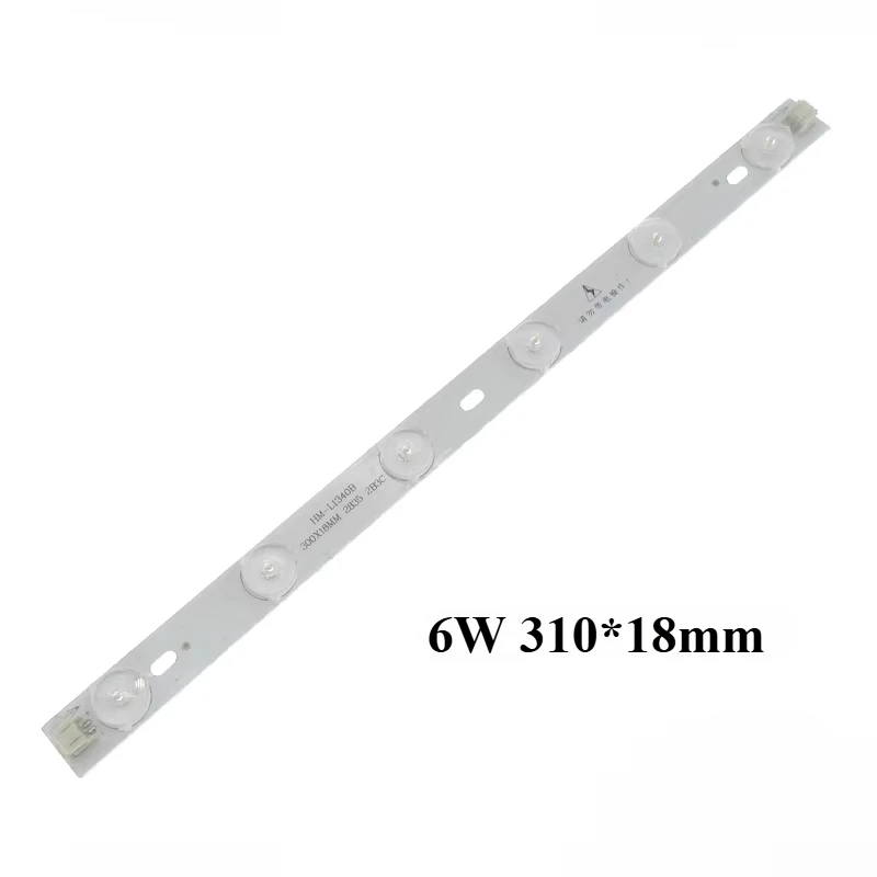 5-20pcs 4W 6W 8W 고휘도 2835 LED 바 조명 LED 튜브 화이트/따뜻한 화이트 천장 조명 60도 광학 렌즈