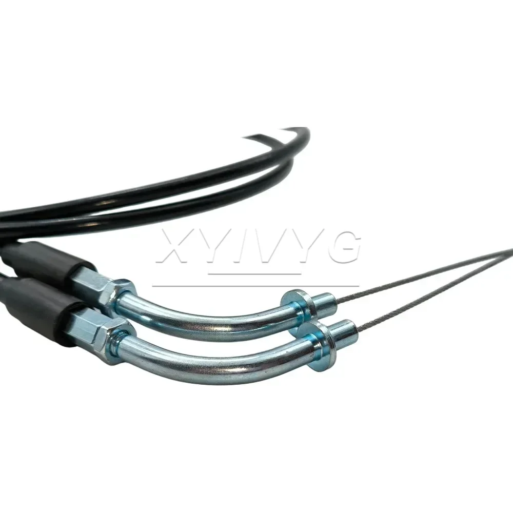 Premium Motorcycle Throttle Cable with Durable Steel Weaving - Available in 90cm, 100cm, and 110cm Lengths