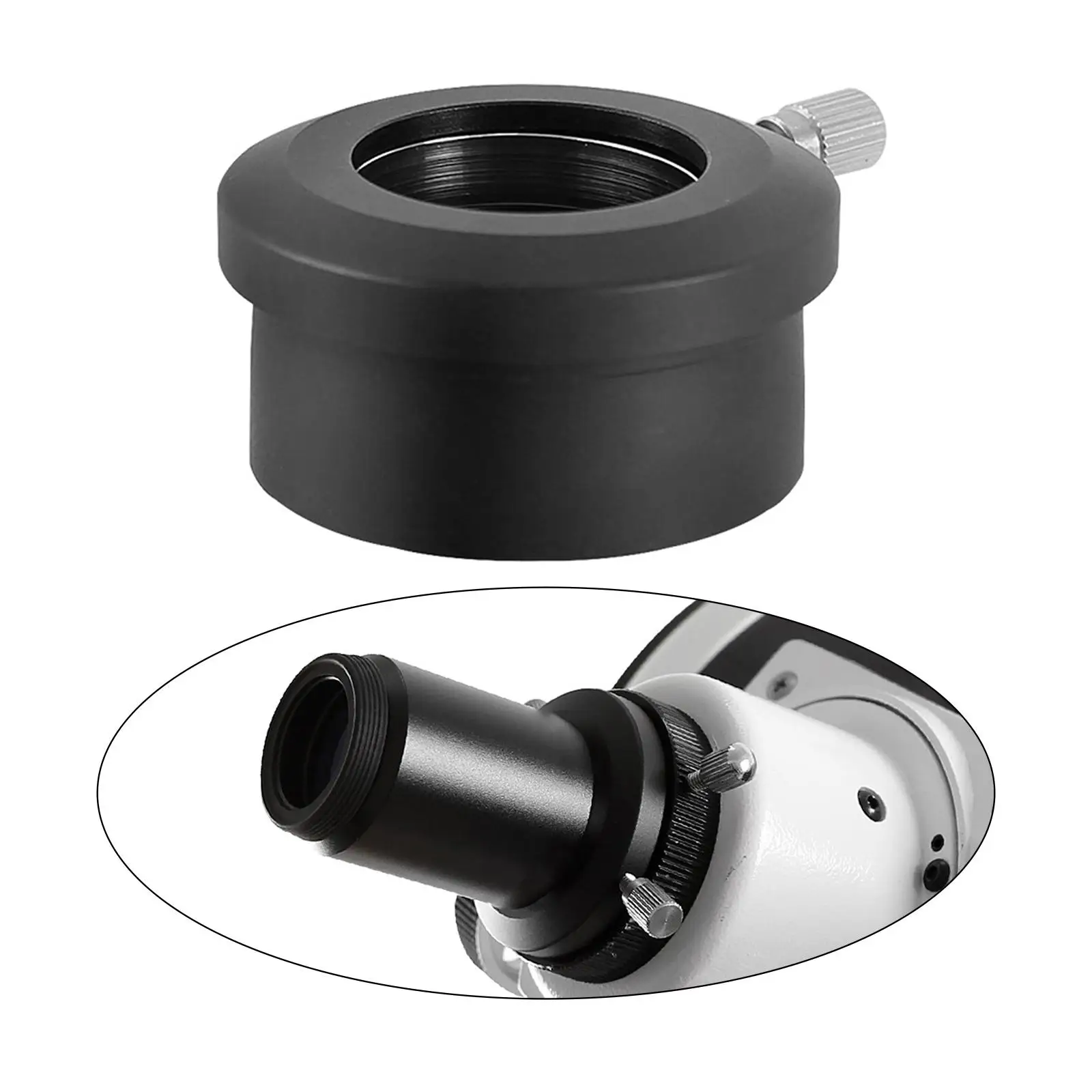 Telescope Eyepiece Adapter Lens Adapter Ring 2 inch to 1.25 inch M48 Thread Easy Installation