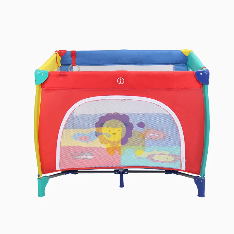 Foldable Baby Playpen Indoor Outdoor Baby Activity Fence Thicken Steel Pipes Kid Folding Playground Games Park Activities