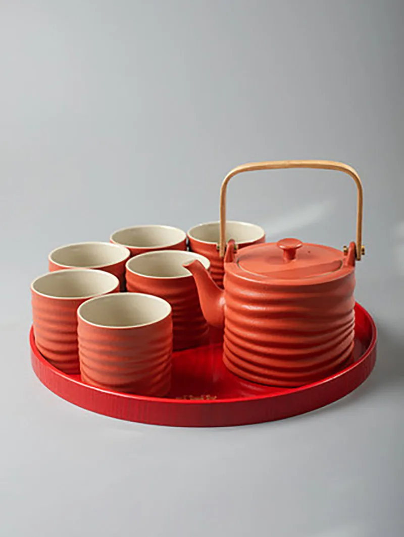 Porcelain Tea Infuser Kettle Pot and Cup Set, Kung Fu, Green Oolong Puer, Tea Service Ceremony