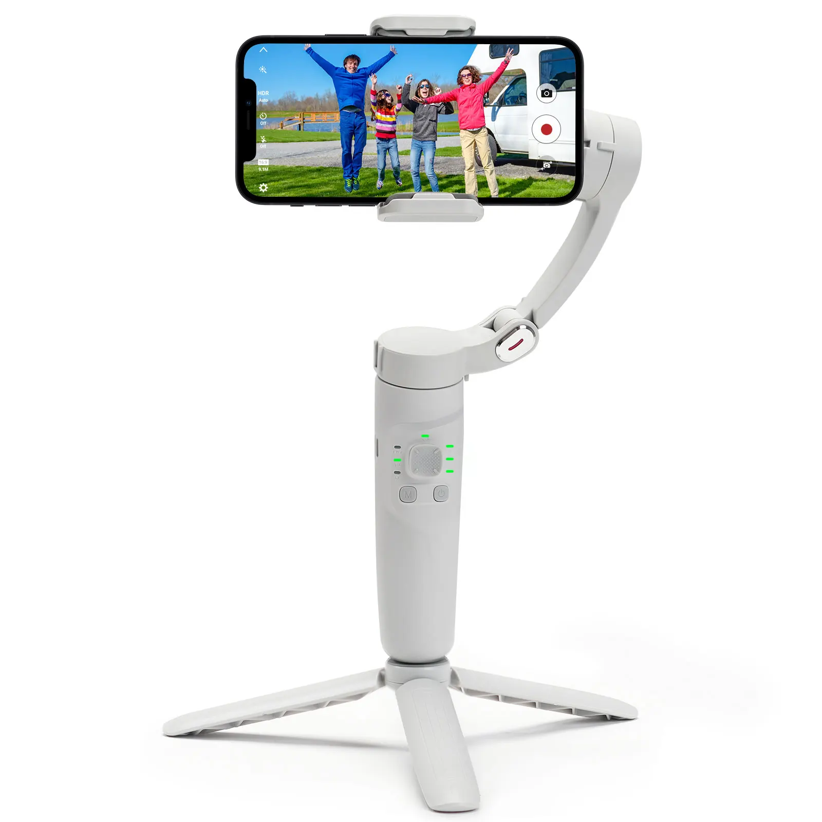 M1 Gimbal Handheld Stabilizer Selfie Stick Holder Shake Video Record 3-Axis Stabilizer Xiaomi iPhone Cellphone Smartphone
