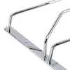 New Red Wine Glass Goblets Hanger Rack Upside Down Stemware Home Bar Pub Holder Stainless Steel Shelf Organizer 6