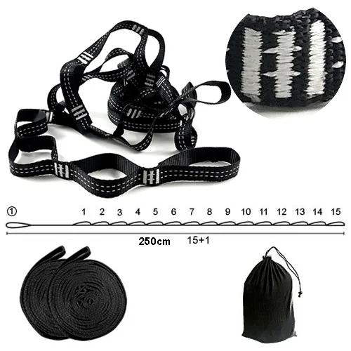 Hammock Accessories Tree Strap Strong strap Hammock Tree Straps outdoor chairs Outdoor Furniture