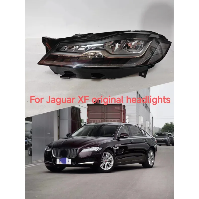 Jaguar XF 헤드 라이트 2017-2020 XFL Jaguar XF 기존 헤드 램프 T2H24596 T2H24587 용 전체 LED 전조등 어셈블리 자동차 조명