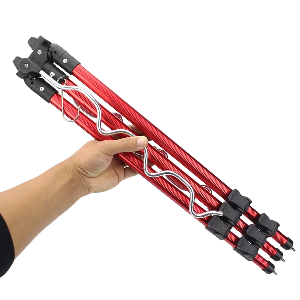 Fishing Rods Tripod Stand Aluminum Alloy Fishing Rod Holder