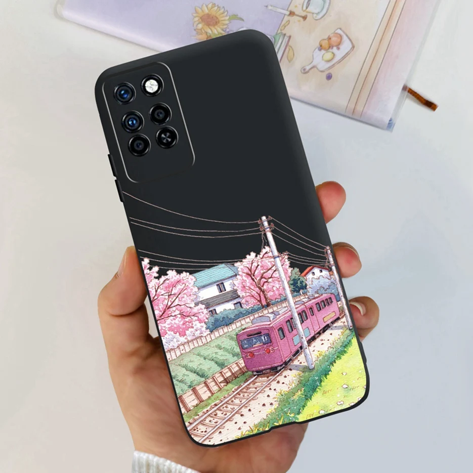 Cute Painted Soft TPU Shockproof Phone Case
