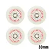 4pcs Flash Inline Skate Wheels 90a LED Lighting Skating Wheels 68/72/76//80mm Speed Skates Rock Fancy Roller Skates PU Tyres 5
