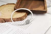 Nouveau bracelet en os de serpent en argent 925, adapté aux breloques Disney avec LOGO original, bijoux féminins haut de gamme exquis 5A, cadeau complet 6