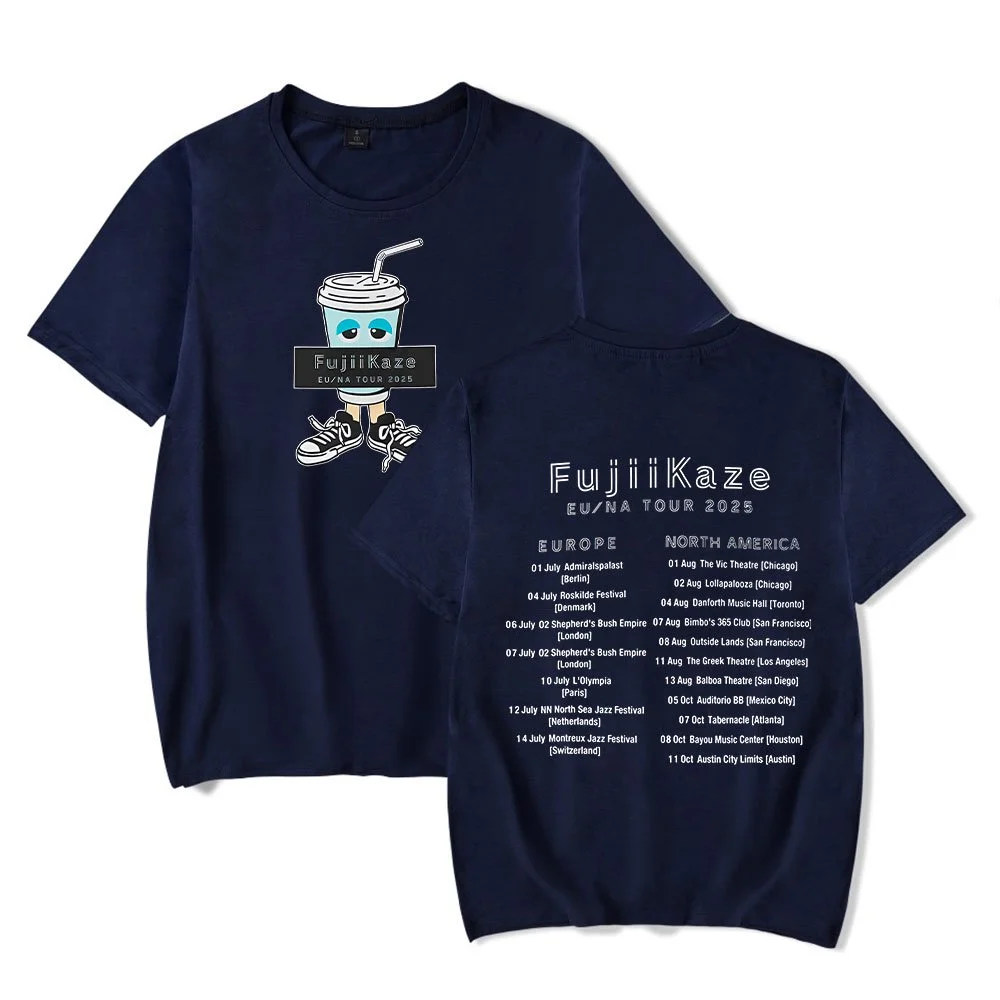 Fujii Kaze Europe and North America Tour 2025 Merch T-shirts Women